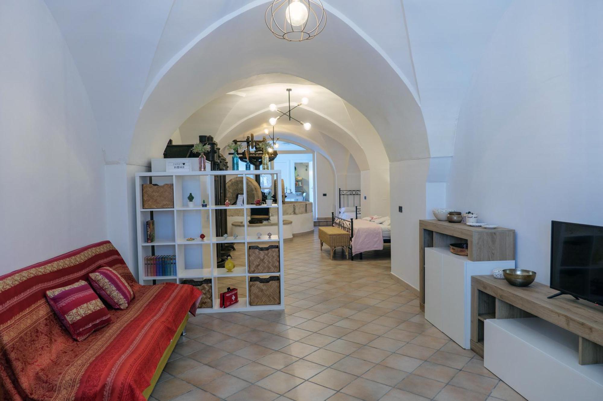 Appartement Frantoio Nonna Valeria à Diso Extérieur photo